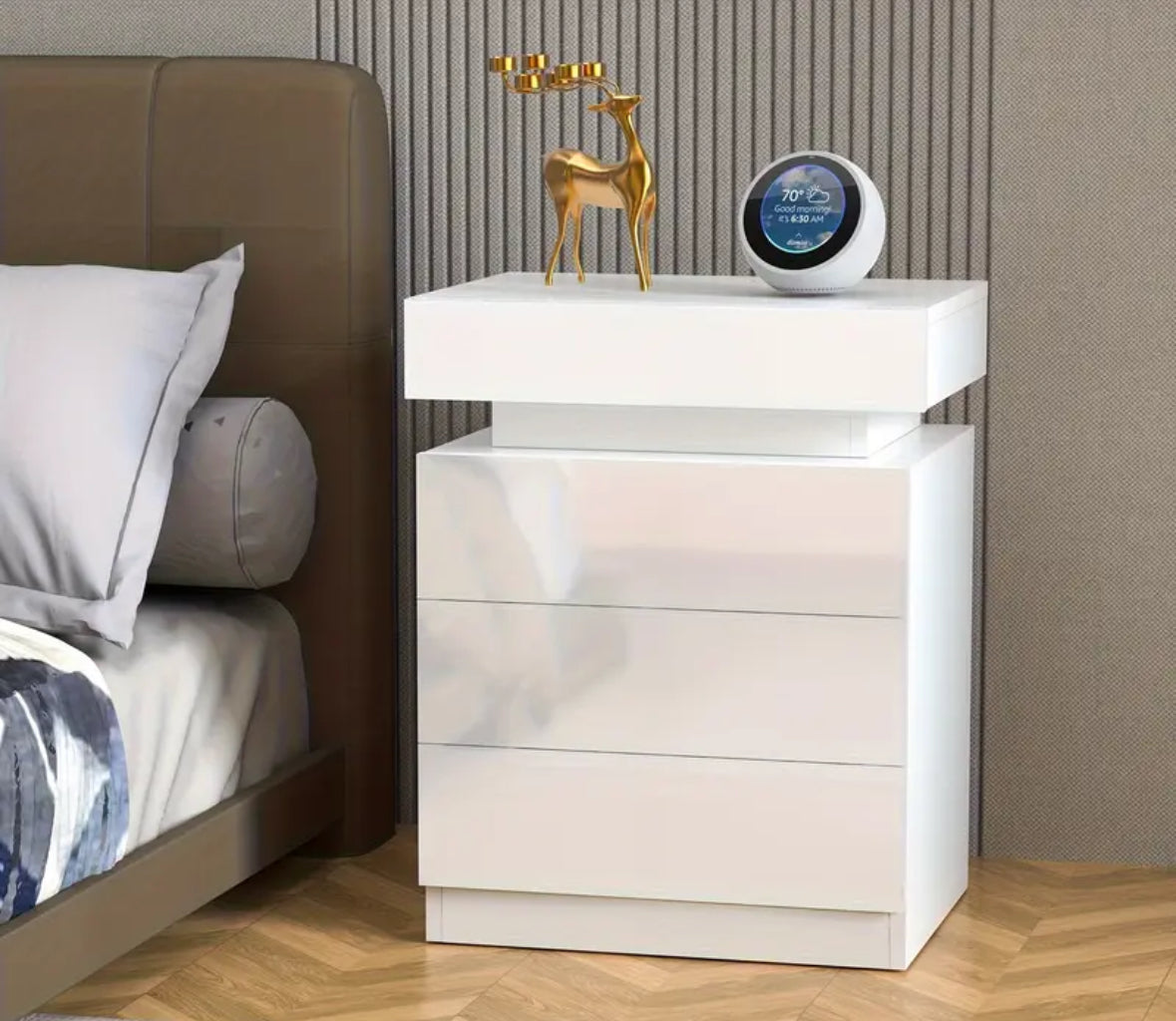 Storiva™ WhisperCabinet™: Modern Multi-Storage Shelf with RFID Lock Hidden Compartment Furniture /Secret Compartment Furniture