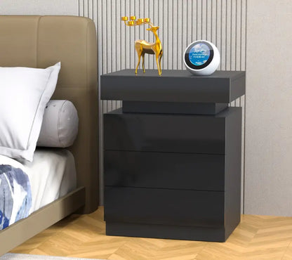 Storiva™ WhisperCabinet™: Modern Multi-Storage Shelf with RFID Lock Hidden Compartment Furniture /Secret Compartment Furniture